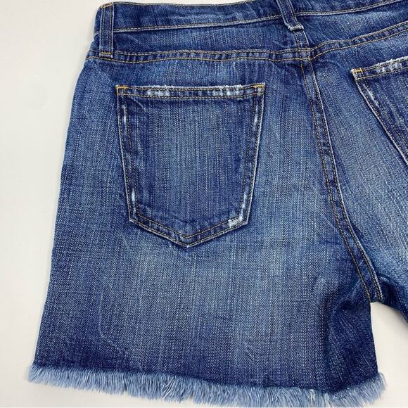 Current/Elliott The Vintage Straight Cut-Off Jean Shorts 26 - Picture 9 of 13